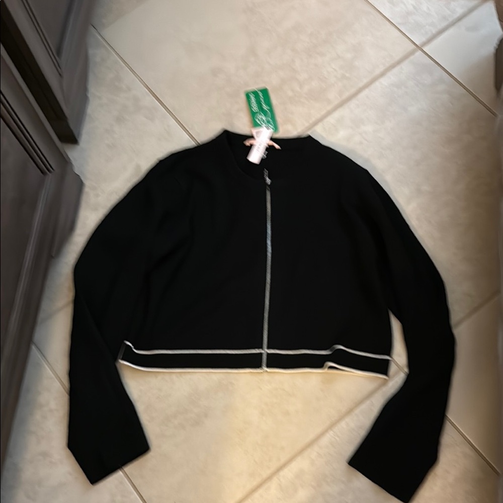 Black Cropped Jacket